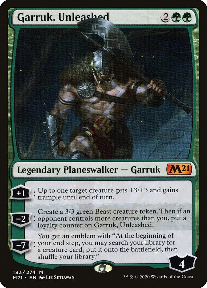 Garruk, Unleashed [M21 - 183]