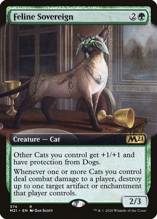 Feline Sovereign (Extended Art) [M21 - 374]