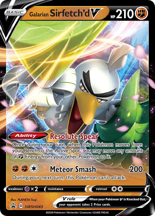 Galarian Sirfetch'd V - SWSH043 [SWSD - 043]