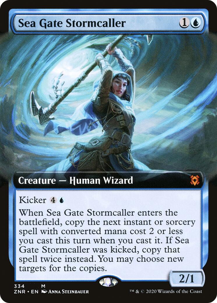 Sea Gate Stormcaller (Extended Art) [ZNR - 334]