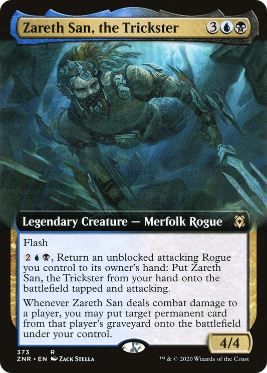 Zareth San, the Trickster (Extended Art) [ZNR - 373]