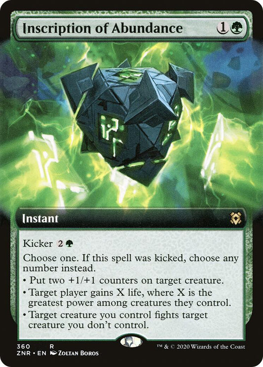 Inscription of Abundance (Extended Art)