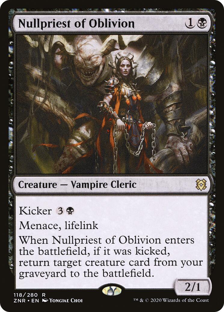 Nullpriest of Oblivion [ZNR - 118]