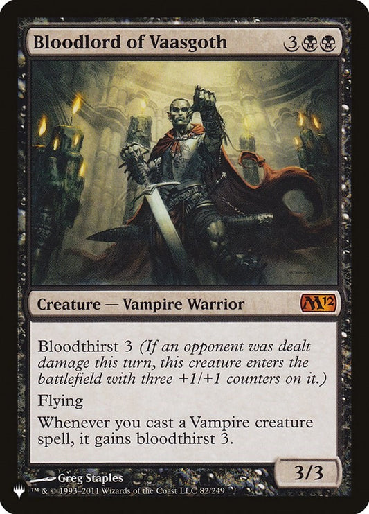 Bloodlord of Vaasgoth [LIST - 82/249]