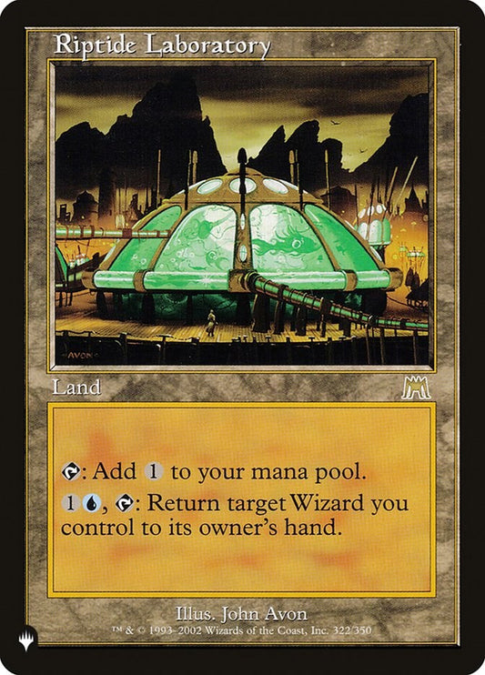 Riptide Laboratory [LIST - 322/350]