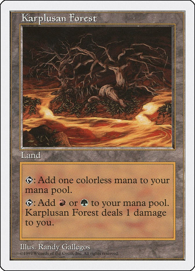 Karplusan Forest [5ED - N/A]