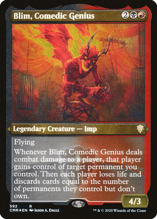 Blim, Comedic Genius (Foil Etched) [CMR - 592]