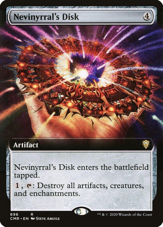 Nevinyrral's Disk (Extended Art) [CMR - 696]