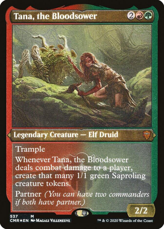 Tana, the Bloodsower (Foil Etched) [CMR - 537]