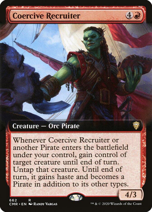 Coercive Recruiter (Extended Art) [CMR - 662]