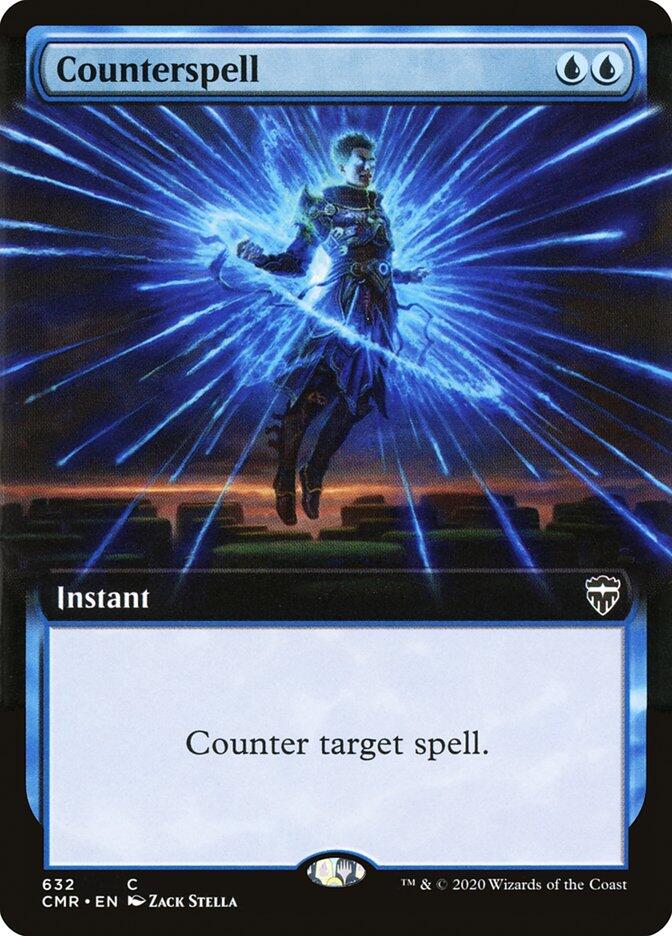 Counterspell (Extended Art) [CMR - 632]