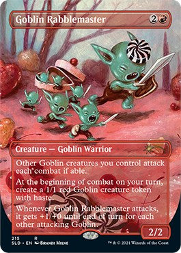 Goblin Rabblemaster [SLD - 215]