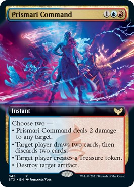 Prismari Command Extended Art