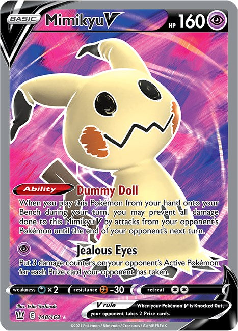 Mimikyu V (Full Art) [SWSH05 - 148/163]