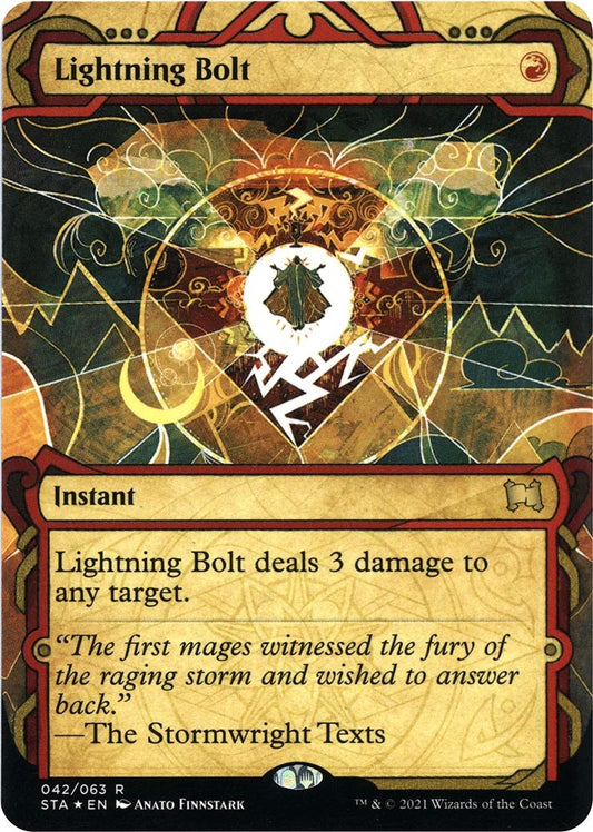Lightning Bolt (Foil Etched) [STA - 42]