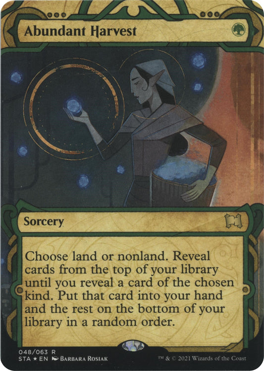 Abundant Harvest (Foil Etched) [STA - 48]
