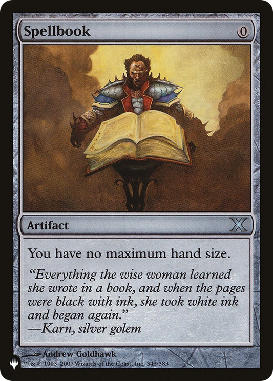 Spellbook [LIST - 343/383]
