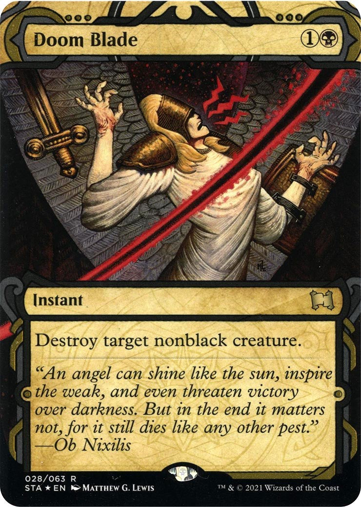 Doom Blade (Foil Etched) [STA - 28]