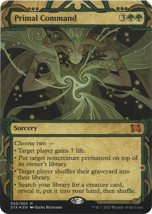 Primal Command (Foil Etched) [STA - 55]