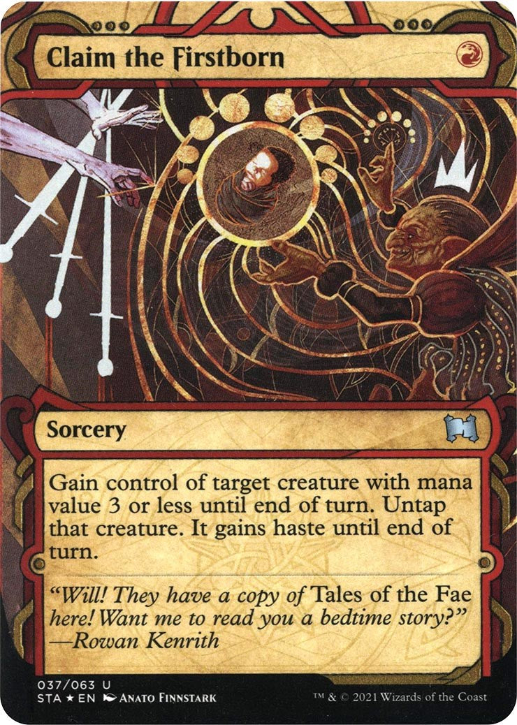 Claim the Firstborn (Foil Etched) [STA - 37]