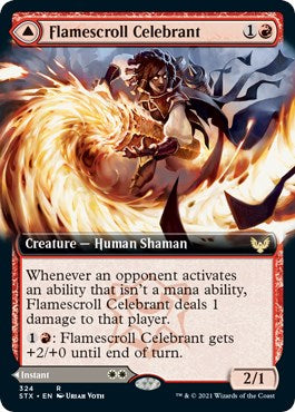 Flamescroll Celebrant (Extended Art) [STX - 324]