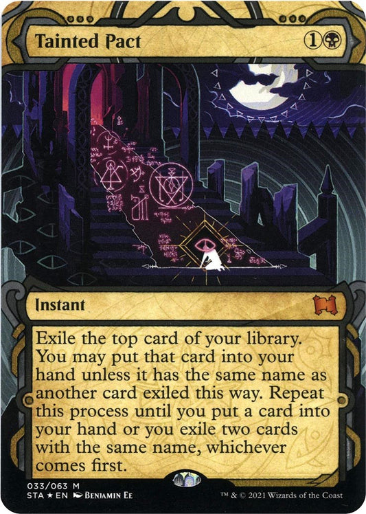 Tainted Pact (Foil Etched) [STA - 33]