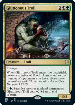 Gluttonous Troll [C21 - 218]