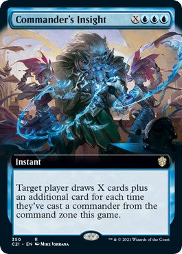 Commander's Insight (Extended Art) [C21 - 350]