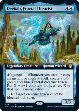 Deekah, Fractal Theorist (Extended Art) [C21 - 353]