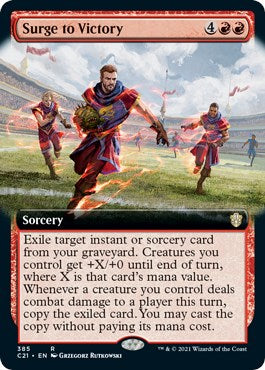 Surge to Victory (Extended Art) [C21 - 385]