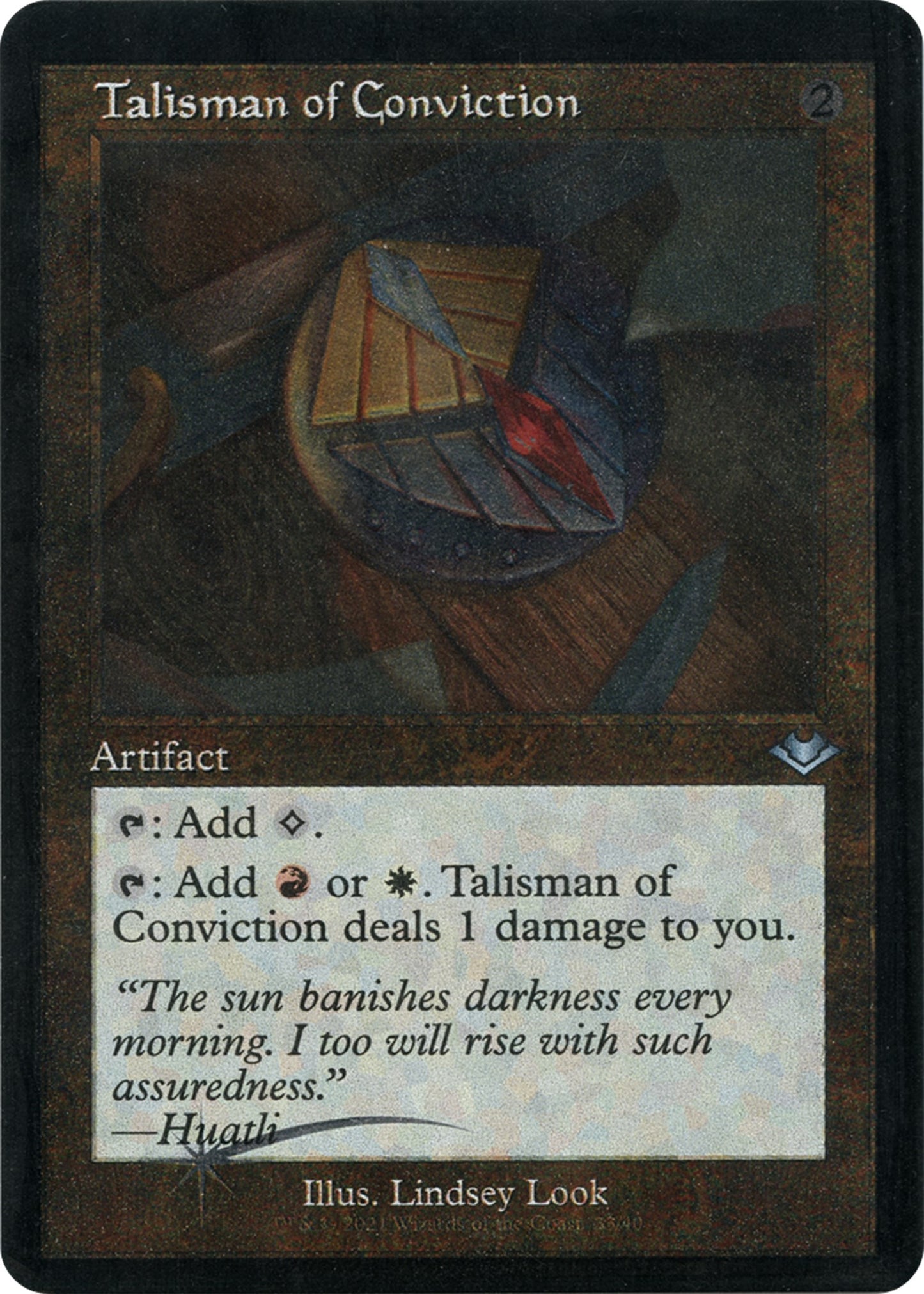 Talisman of Conviction (Retro Frame) (Foil Etched) [MH1 - 33]
