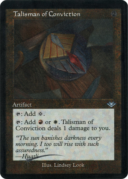 Talisman of Conviction (Retro Frame) (Foil Etched) [MH1 - 33]