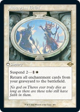 Resurgent Belief (Retro Frame) (Foil Etched) [MH2 - 385]