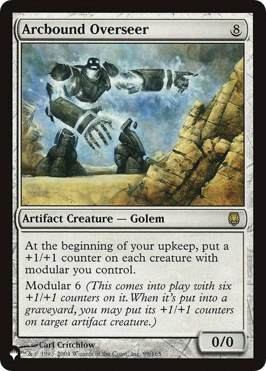 Arcbound Overseer [LIST - 99/165]