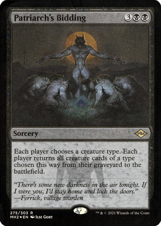 Patriarch's Bidding (Foil Etched) [MH2 - 275]