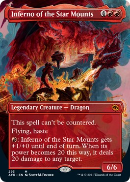 Inferno of the Star Mounts (Borderless) [AFR - 293]