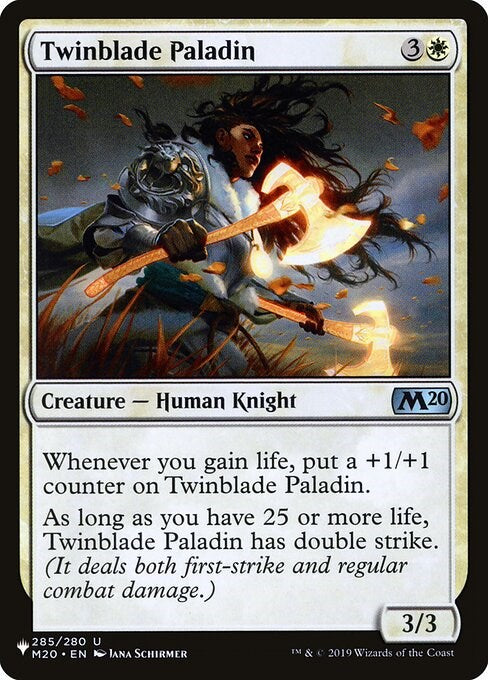 Twinblade Paladin [LIST - 285/280]