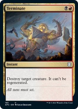Terminate [AFC - 193]
