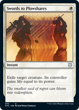 Swords to Plowshares [AFC - 75]