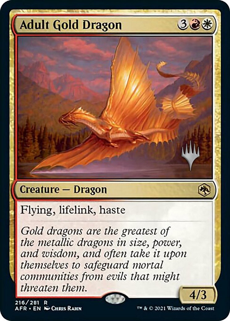 Adult Gold Dragon [PPAFR - 216]