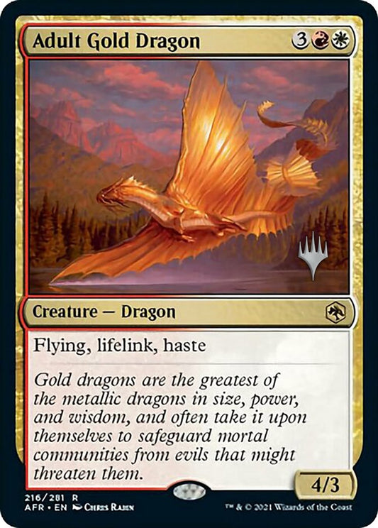 Adult Gold Dragon [PPAFR - 216]