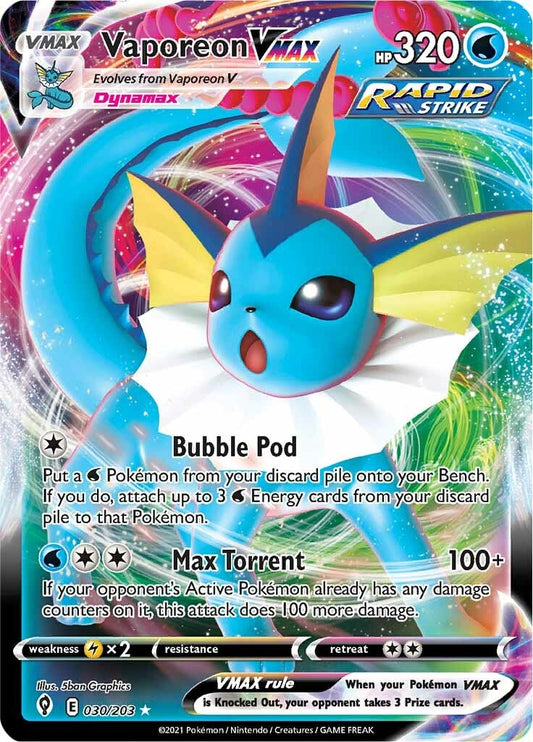 Vaporeon VMAX [SWSH07 - 030/203]
