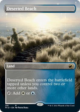 Deserted Beach (Borderless) [MID - 281]