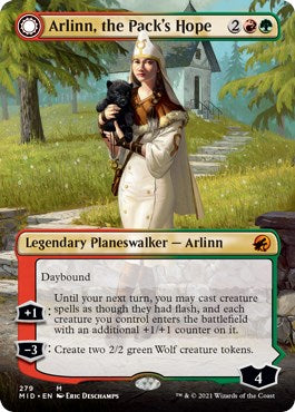 Arlinn, the Pack's Hope (Borderless) [MID - 279]