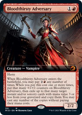 Bloodthirsty Adversary (Extended Art) [MID - 351]