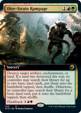 Dire-Strain Rampage (Extended Art) [MID - 370]