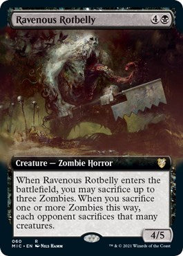 Ravenous Rotbelly (Extended Art) [MIC - 60]