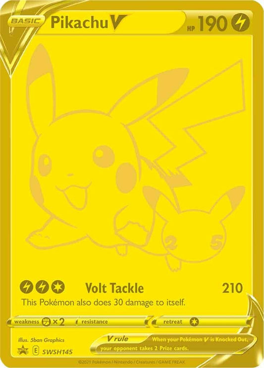 Pikachu V - SWSH145 [SWSD - SWSH145]