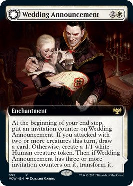 Wedding Announcement (Extended Art) [VOW - 355]