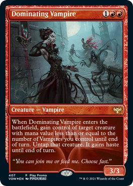 Dominating Vampire [PLAY - 407]